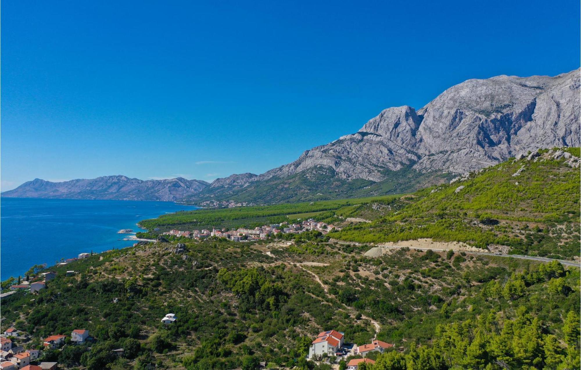 Nice Apartment In Krvavica With House Sea View Exterior foto